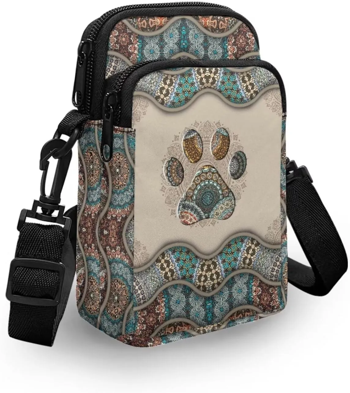 WELLFLYHOM Small Crossbody Bag for Women Phone Purse Messenger Pouch Mini Shoulder Handbag