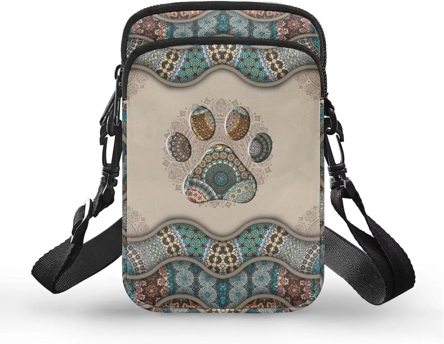 WELLFLYHOM Small Crossbody Bag for Women Phone Purse Messenger Pouch Mini Shoulder Handbag