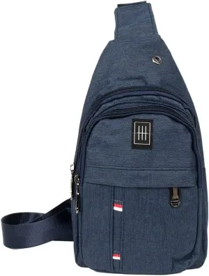 WESTEND Crossbody Canvas Sling Bag with Adjustable Strap-Travel Small Daypack