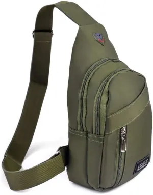 WESTEND Crossbody Nylon Sling Bag with Adjustable Strap-Travel Small Daypack
