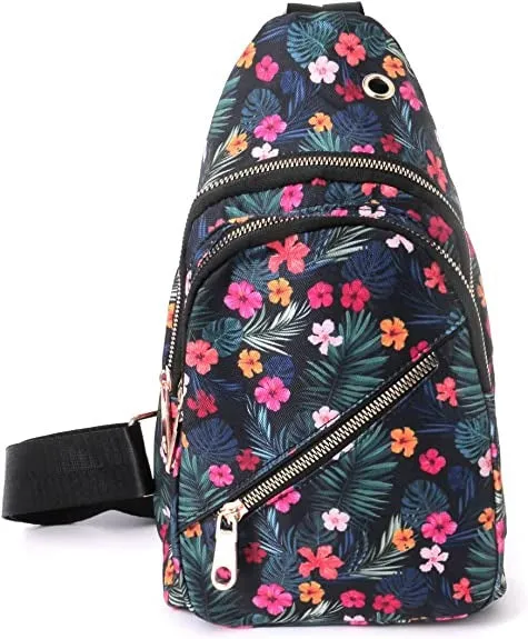 Westend Crossbody Small Sling Bag Backpack with Adjustable Strap for Men and Women
