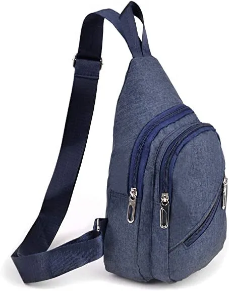 Westend Crossbody Small Sling Bag Backpack with Adjustable Strap for Men and Women