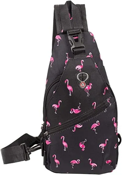 Westend Crossbody Small Sling Bag Backpack with Adjustable Strap for Men and Women