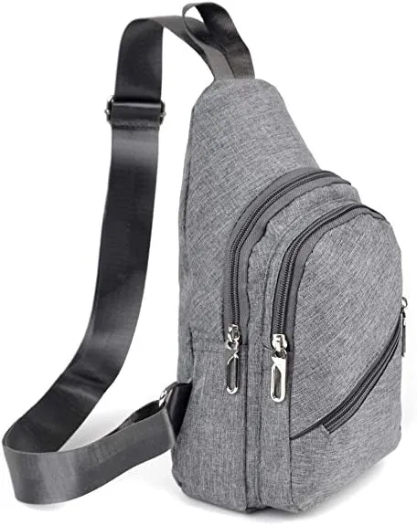 Westend Crossbody Small Sling Bag Backpack with Adjustable Strap for Men and Women