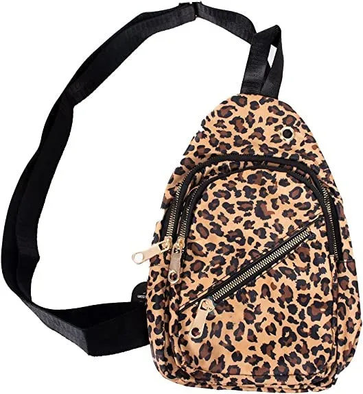 Westend Crossbody Small Sling Bag Backpack with Adjustable Strap for Men and Women