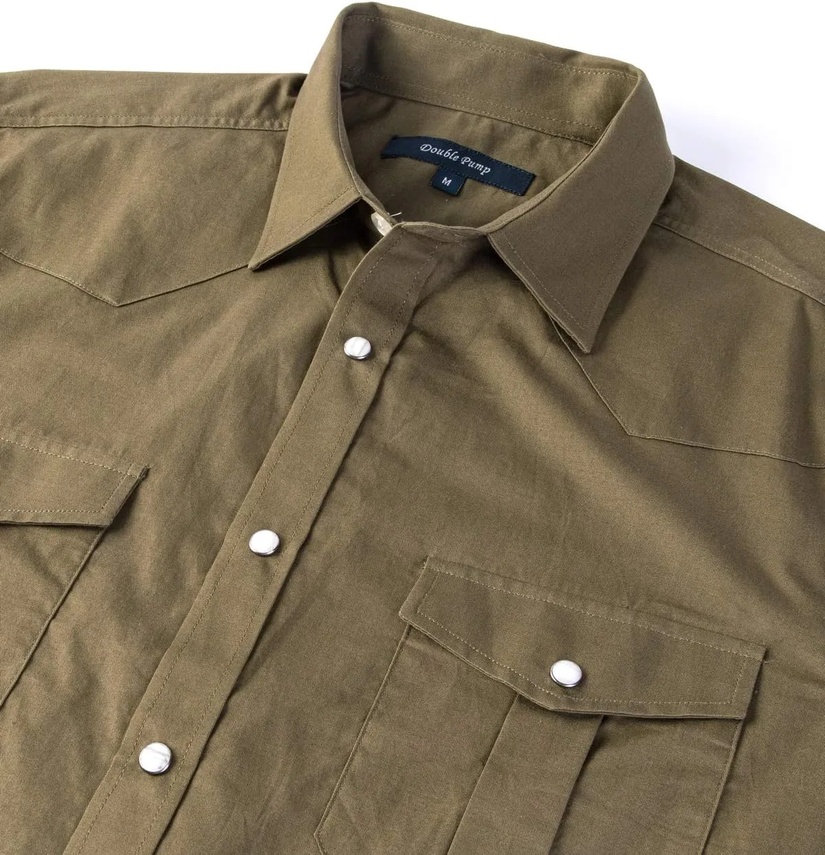 Western Shirts for Men with Snap Buttons Regular Fit Plaid Mens Long Sleeve Shirts Casual