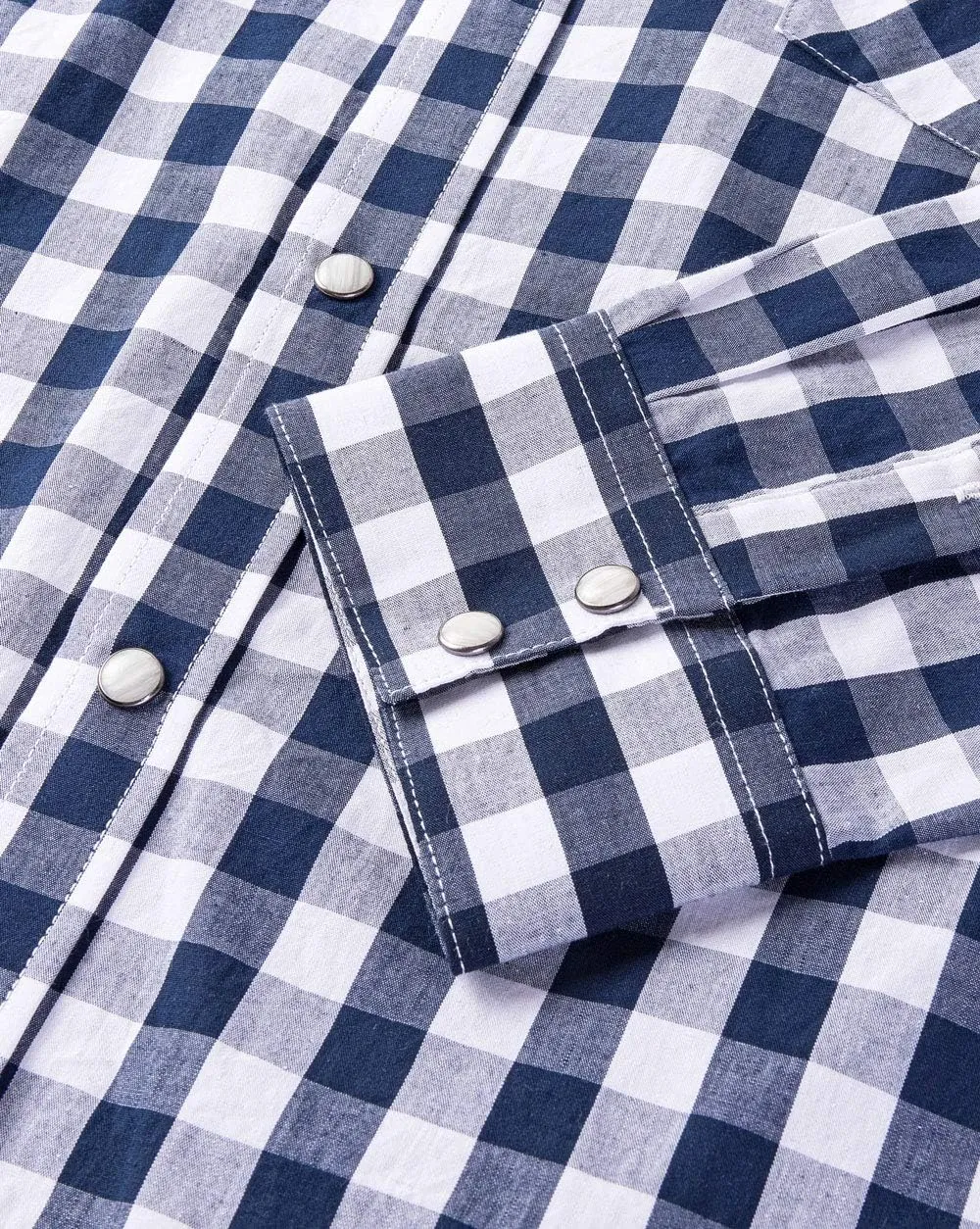Western Shirts for Men with Snap Buttons Regular Fit Plaid Mens Long Sleeve Shirts Casual