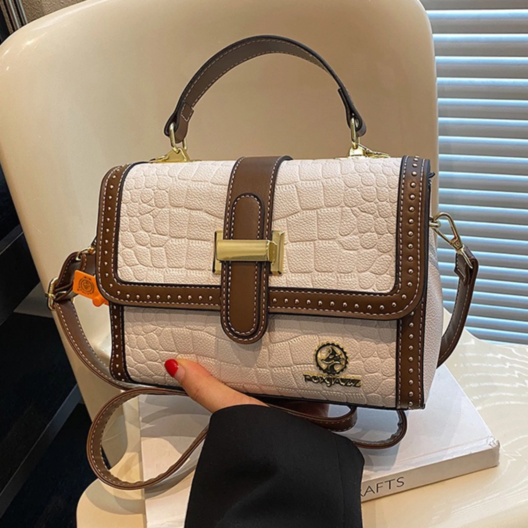 White Pilo Sling Bag