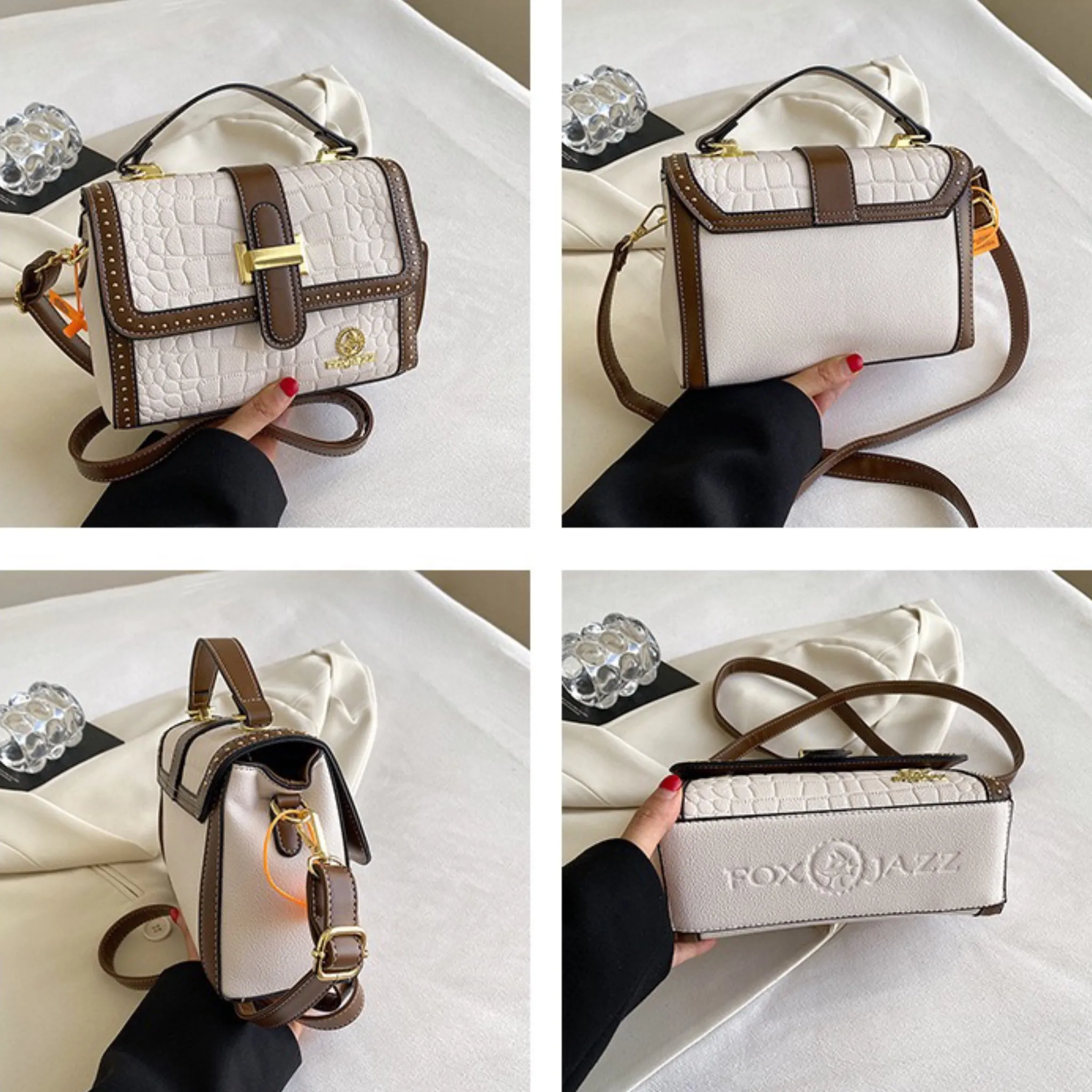 White Pilo Sling Bag