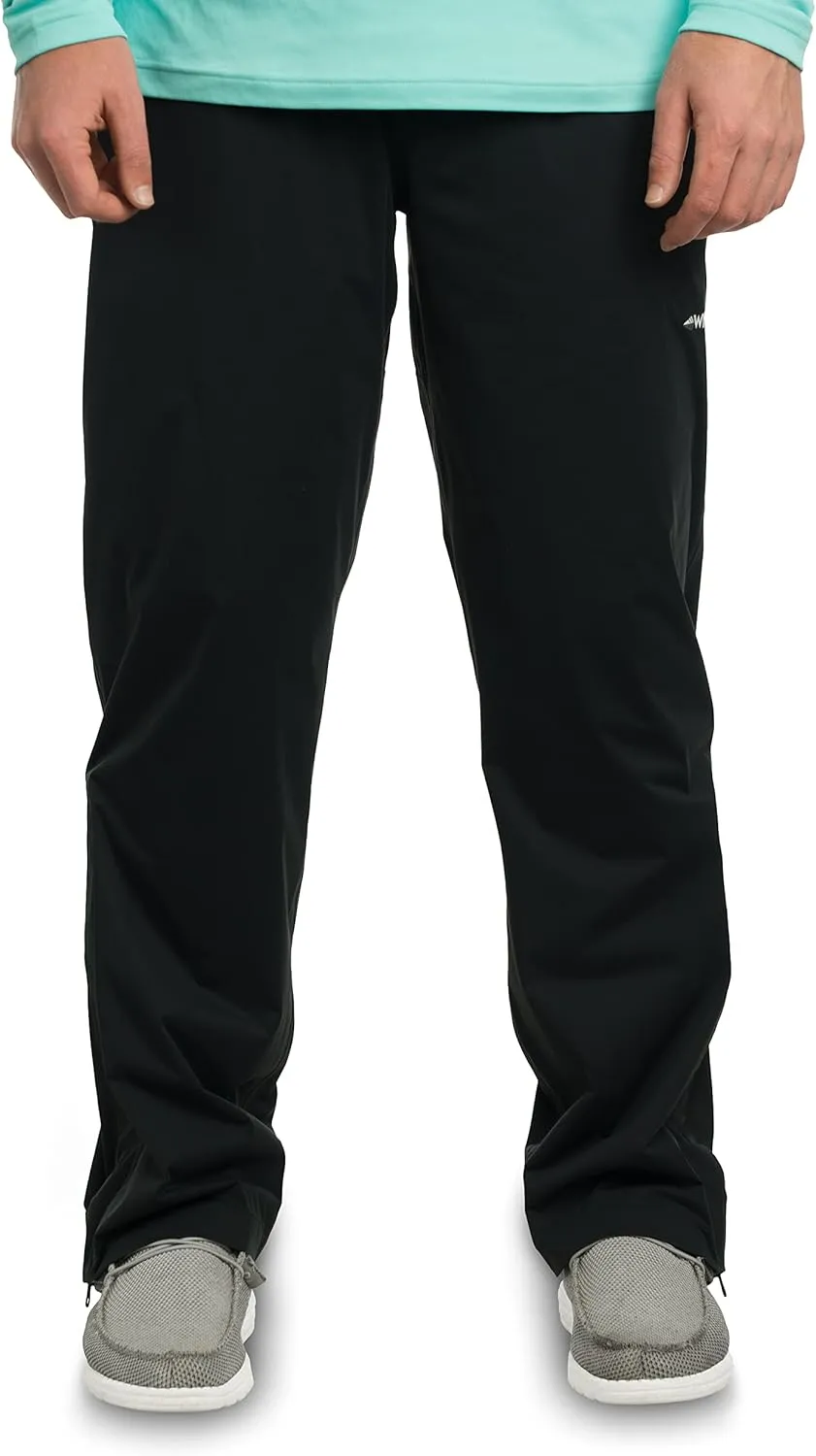 Whitewater Fishing Men’s Packable Rain Pants, Lightweight Waterproof Rain Gear