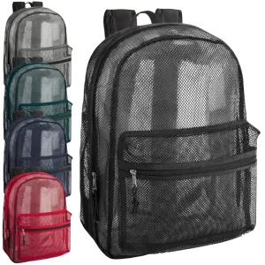 Wholesale Mesh Backpack Assorted