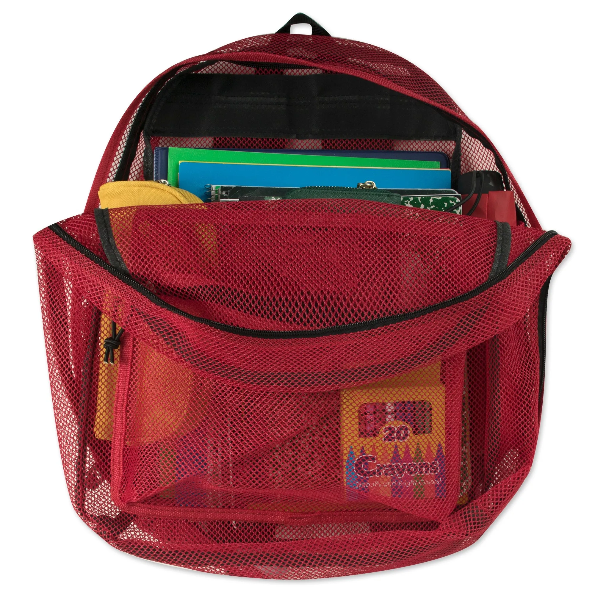 Wholesale Mesh Backpack Assorted