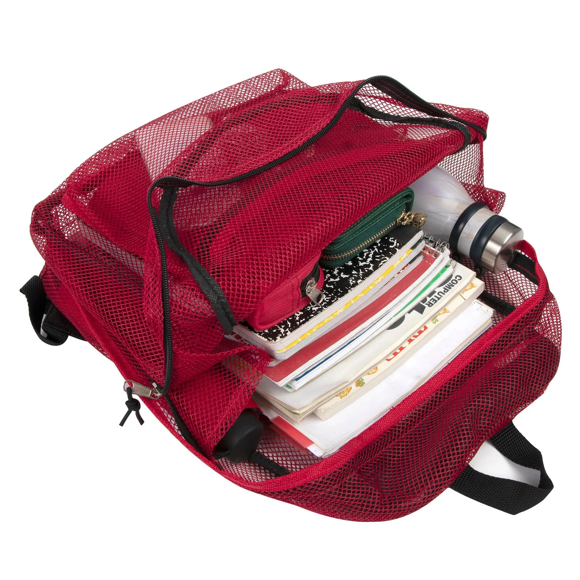 Wholesale Mesh Backpack Assorted
