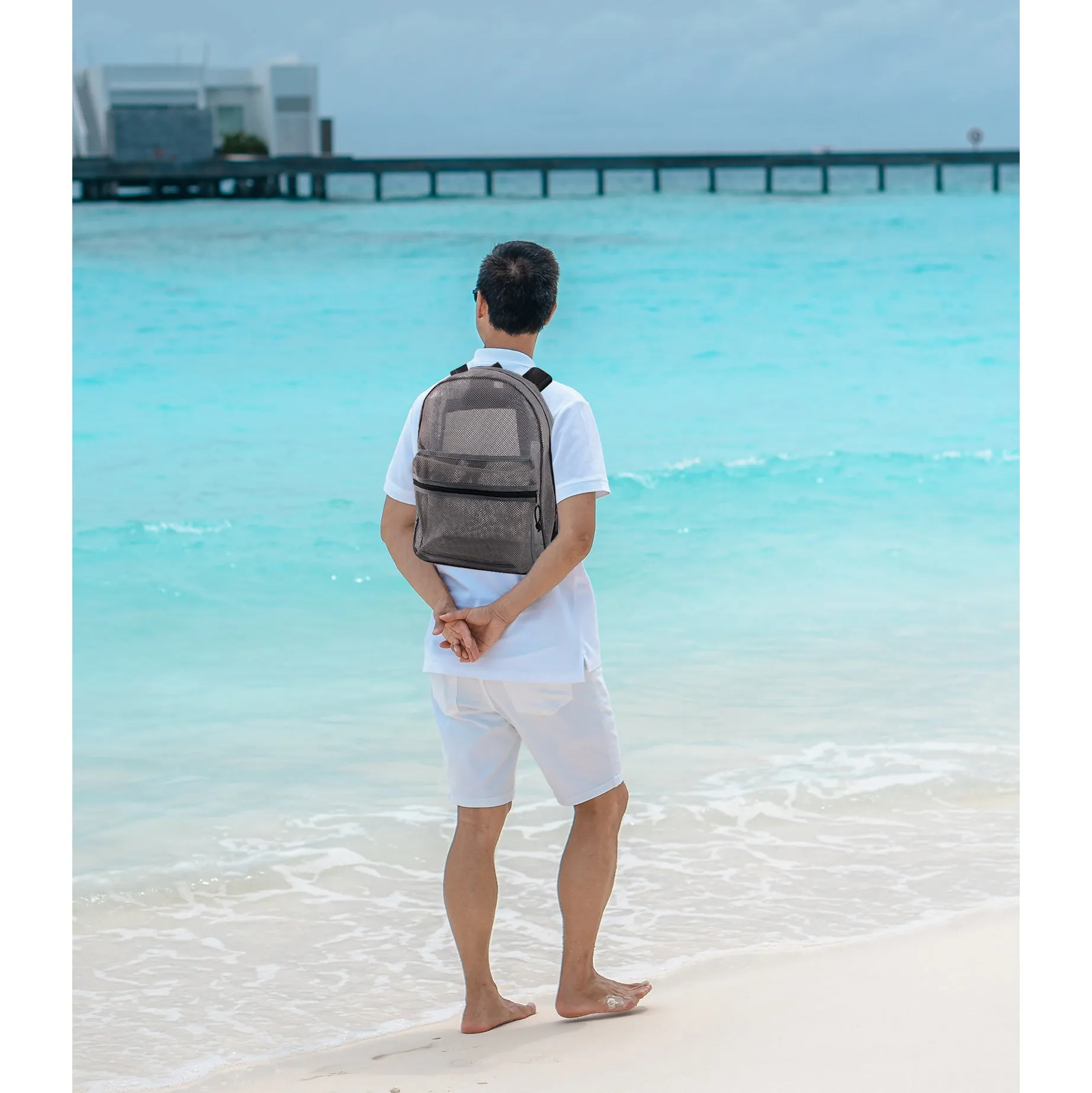 Wholesale Mesh Backpack Assorted