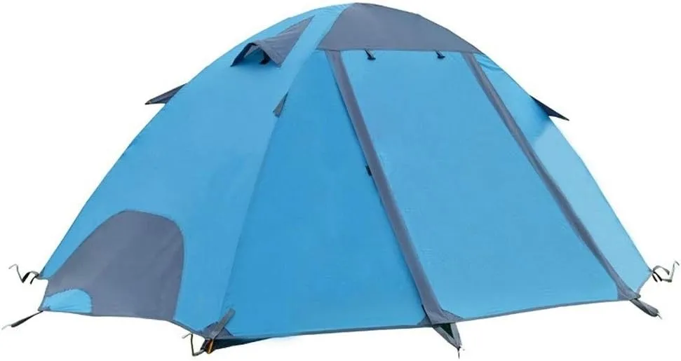 Winter Tent 4 Season Off Ground Tent Double-Layer Anti- Camping Tent Cot Outdoor Fishing Bed for 1 Person Winter Fishing Travel Camping Suitable for C
