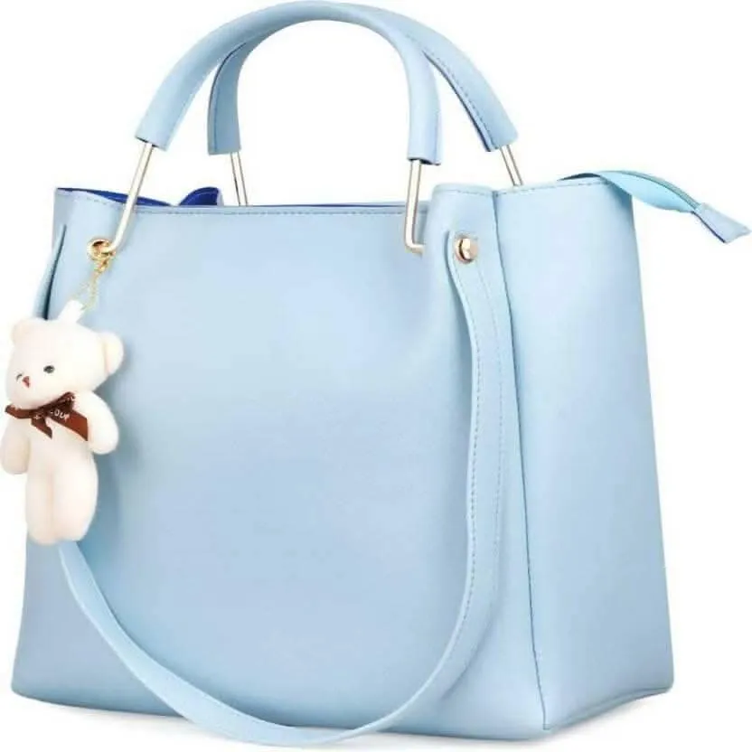 Women Blue Hobo Handbag