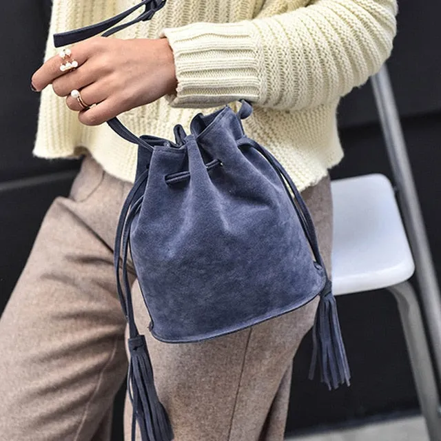 Women Leather Metal Shoulder Totes PU Bag Fashion Compatible Top Bags Women Tassel Bags Messenger Ring Secure delivery Handbag Vintage Crossbody Handle