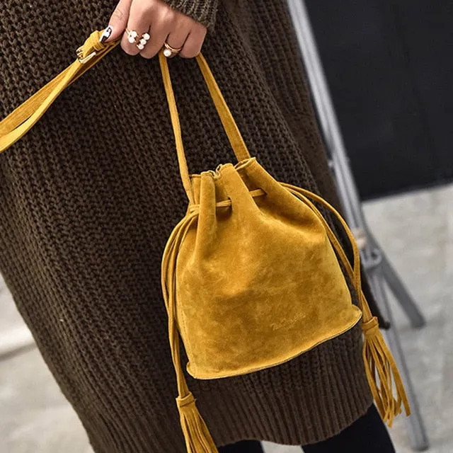 Women Leather Metal Shoulder Totes PU Bag Fashion Compatible Top Bags Women Tassel Bags Messenger Ring Secure delivery Handbag Vintage Crossbody Handle
