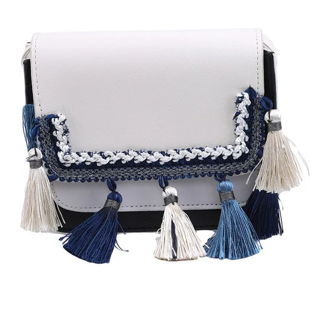Women Leather Metal Shoulder Totes PU Bag Fashion Compatible Top Bags Women Tassel Bags Messenger Ring Secure delivery Handbag Vintage Crossbody Handle