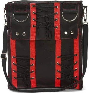 Women's Corset Bag Purse Goth Vamp Rockabilly Punk Deathrock Anime Cosplay