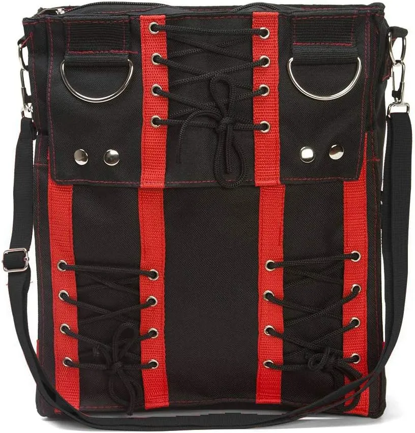 Women's Corset Bag Purse Goth Vamp Rockabilly Punk Deathrock Anime Cosplay