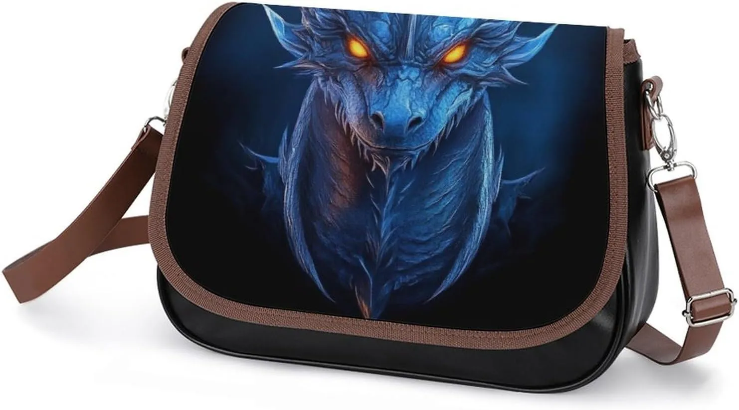 Womens Crossbody Purse Lightweight PU Leather Shoulder Bag Waterproof Messenger Bags