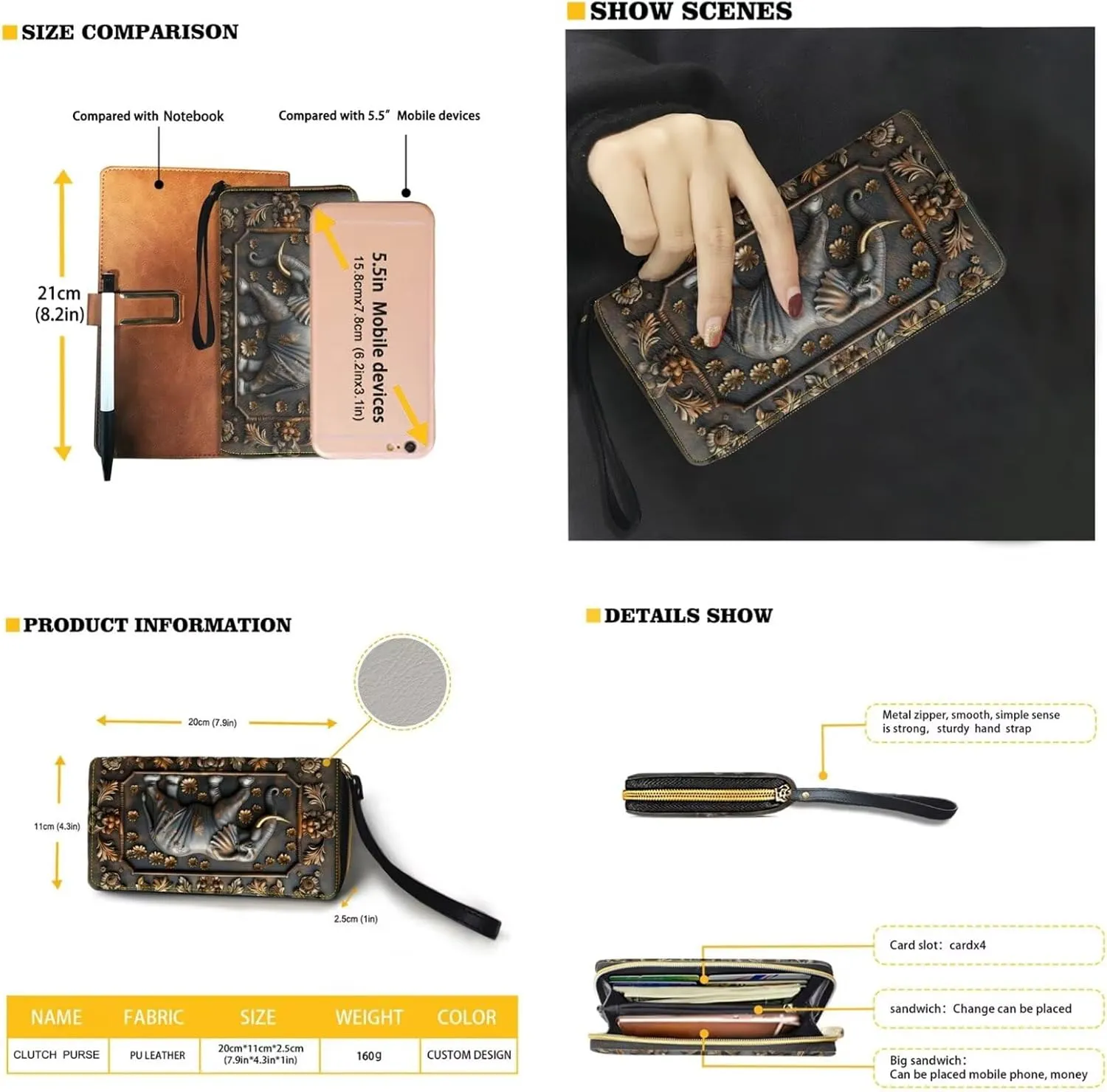 Womens Handbag Wallet Set Leather Satchel Purse Handbag with Wristlet Wallet Top Handle Handbag for Ladies