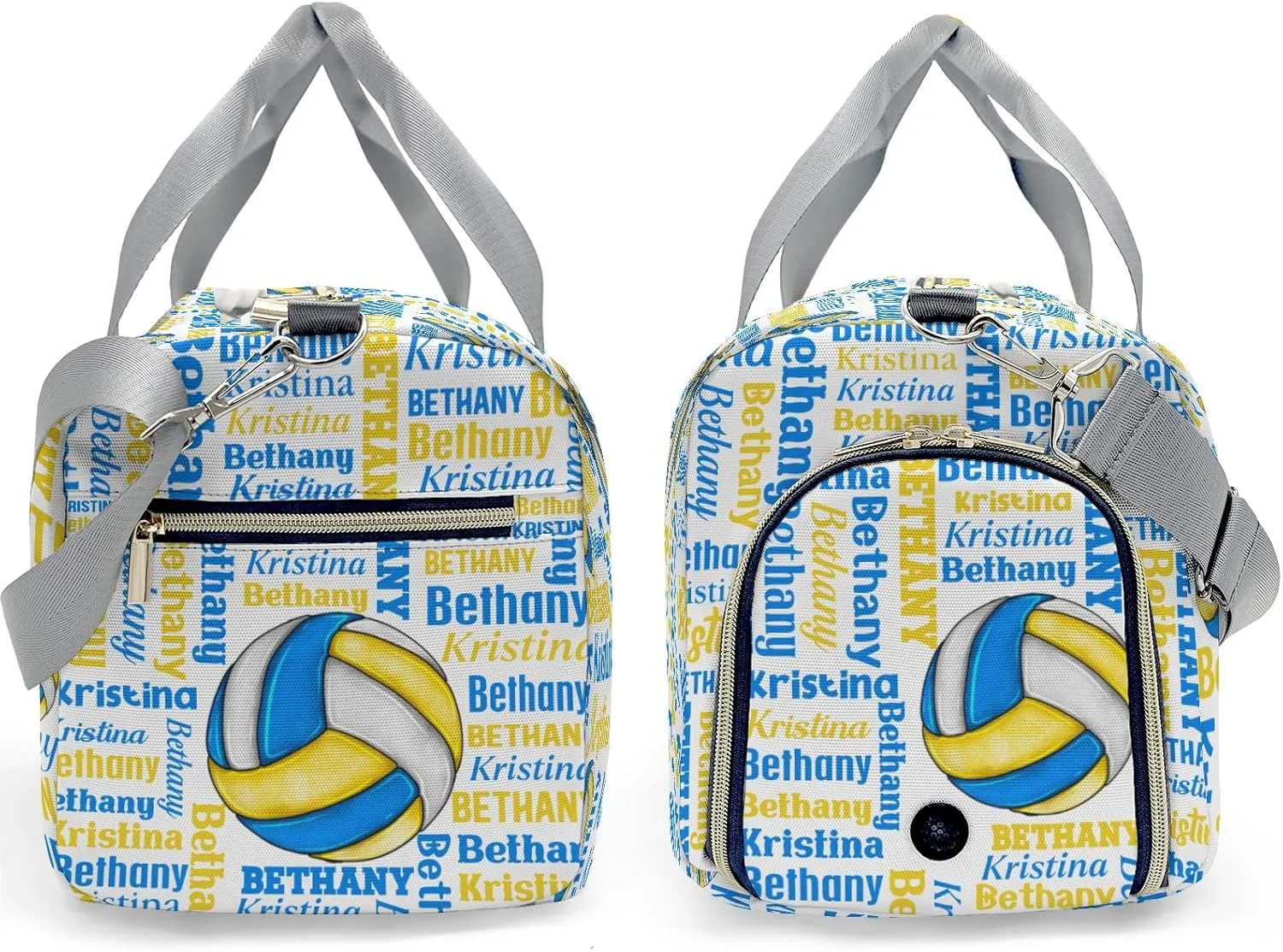 Word Cloud Text Duffle Bag for Travel, Carry on Bag Travel Bags Sport Volleyball Player Canvas Travel Duffel Bag Overnight Weekend Gym Bag Carry On Luggage Bags