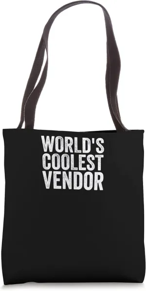 World's Coolest Vendor Occupation Funny Office Tote Bag