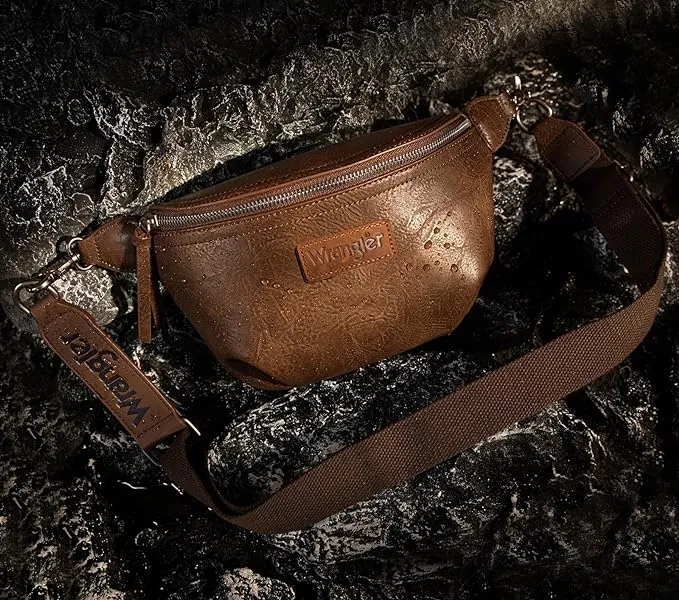 Wrangler Vintage Bum Bag - Coffee