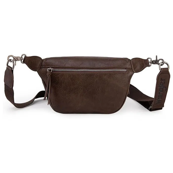 Wrangler Vintage Bum Bag - Coffee