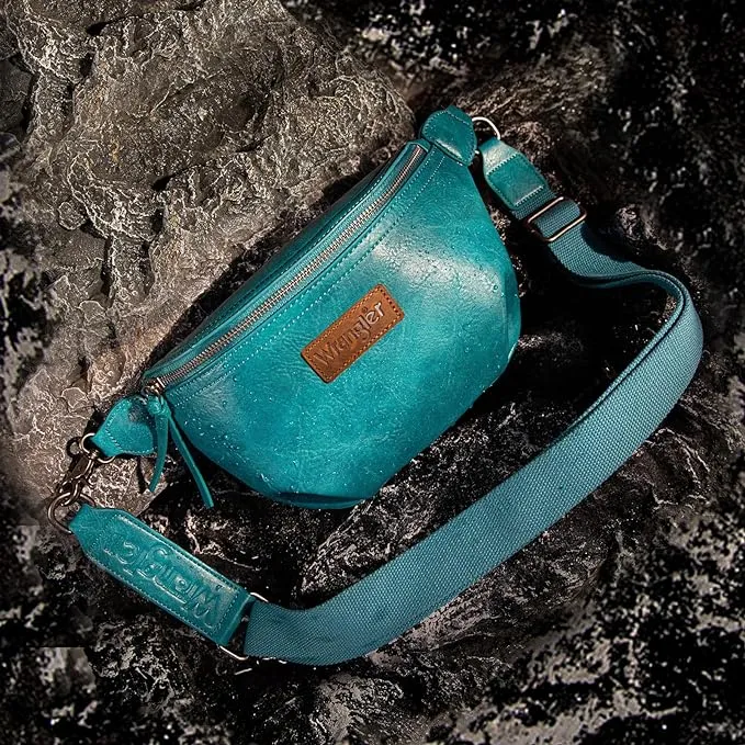 Wrangler Vintage Bum Bag - Turquoise