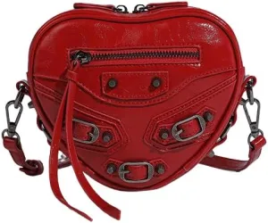 Y2K Fashion Handbag for Women, Top Handle Bag Fashion Kawaii Crossbody Bag Harajuku Women Shoulder Handbags Daily (red)