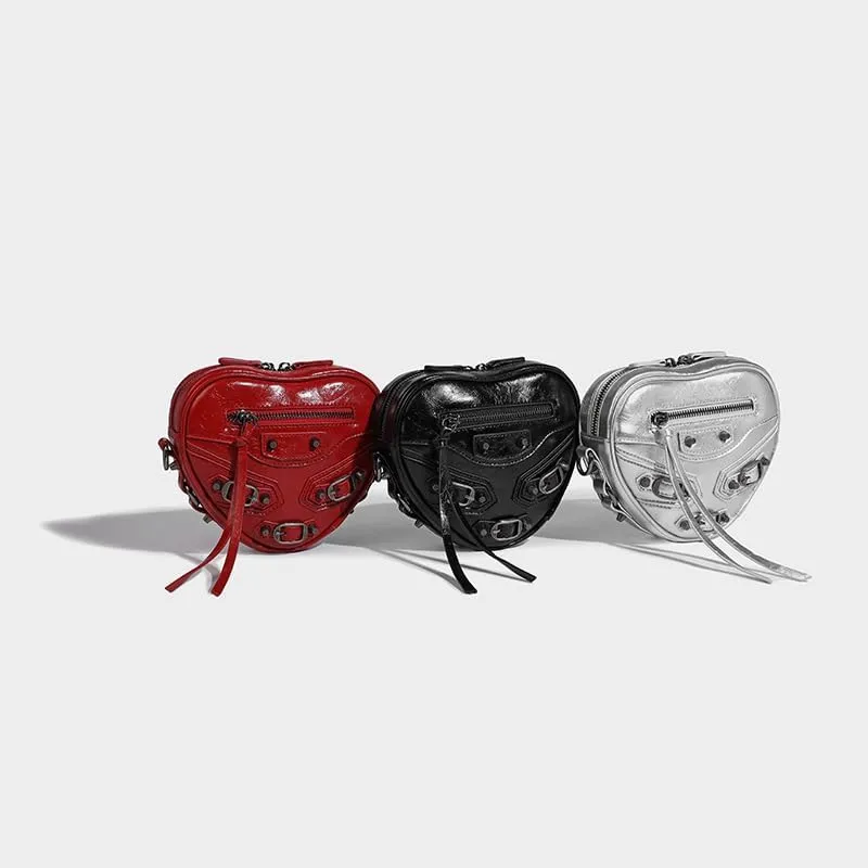 Y2K Fashion Handbag for Women, Top Handle Bag Fashion Kawaii Crossbody Bag Harajuku Women Shoulder Handbags Daily (red)