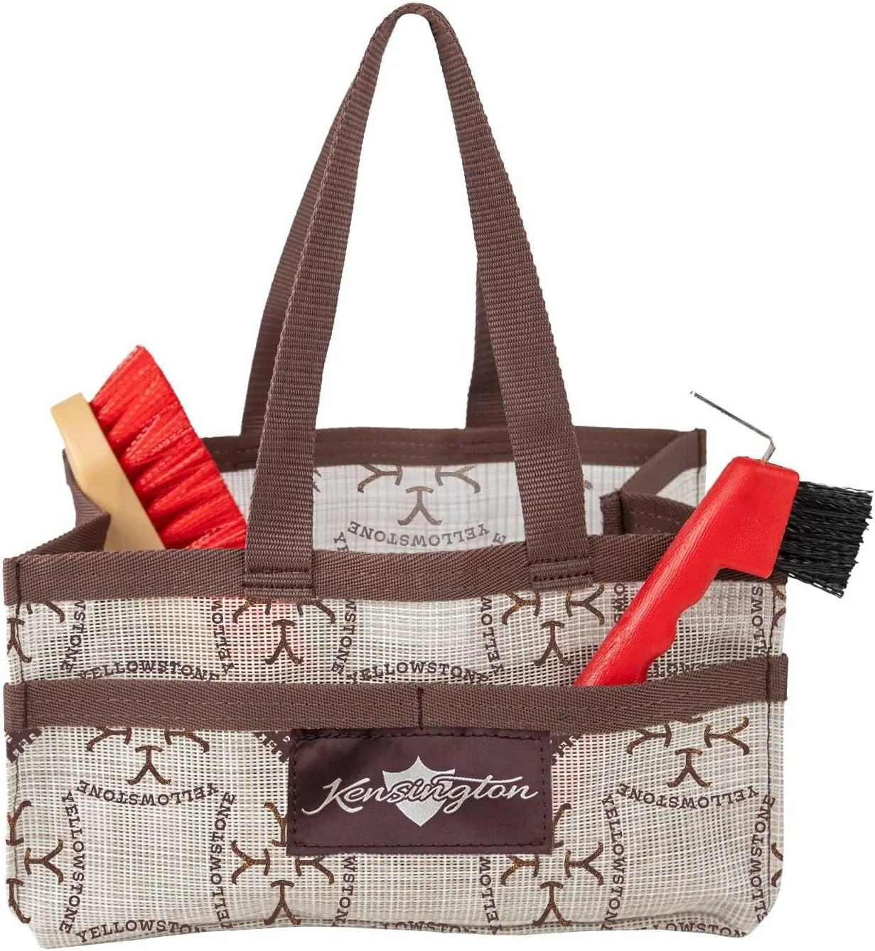 Yellowstone Horse Grooming Tote Size: 7"x12"x7"