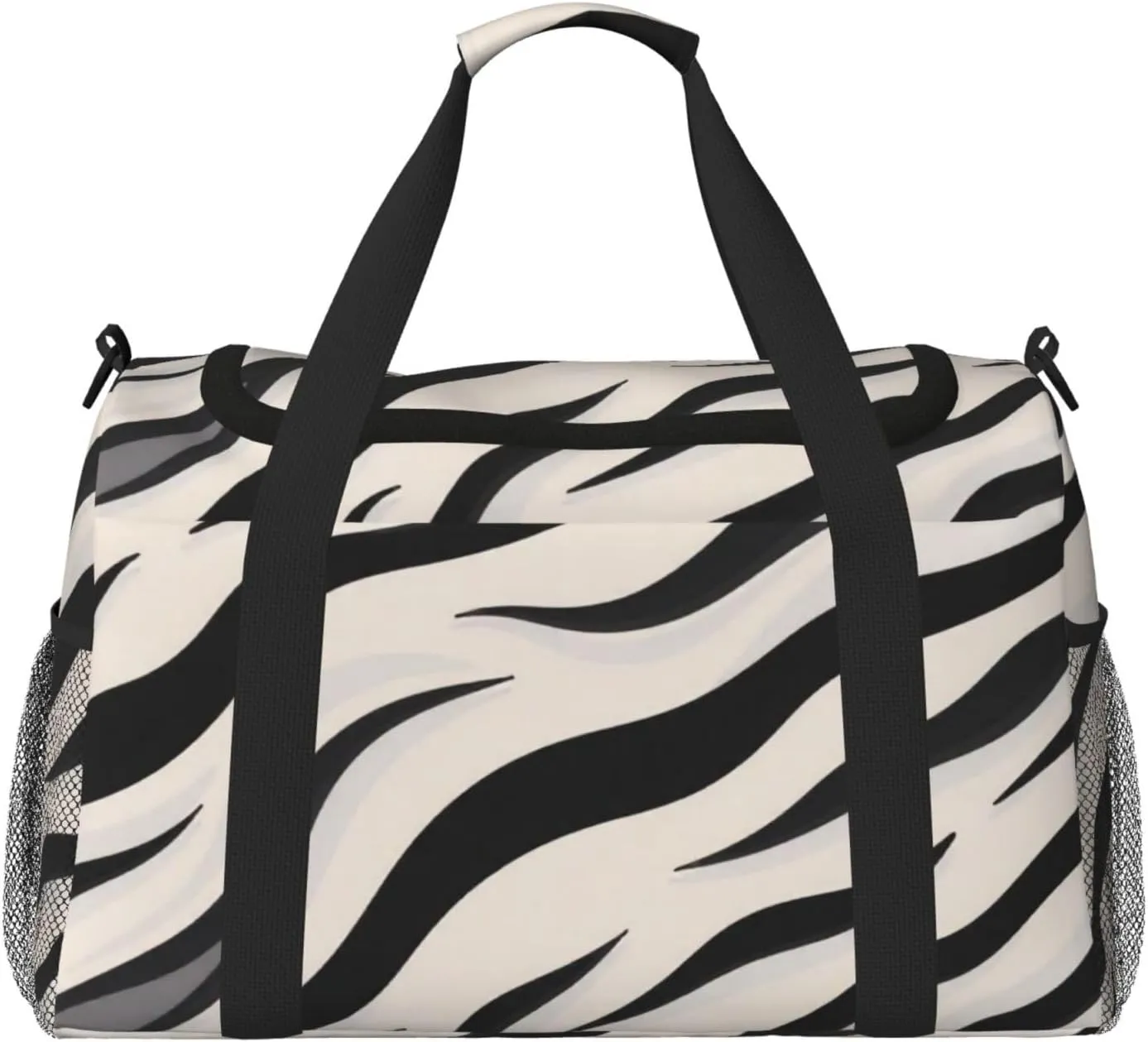Zebra Travel Duffel Bag Tote Bag Sports Gym Bag For Women And Men