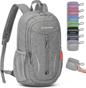 ZOMAKE 10L Small Packable Hiking Backpack - Lightweight Hiking Daypack - Tear Resistant Foldable Day Pack for Women Men